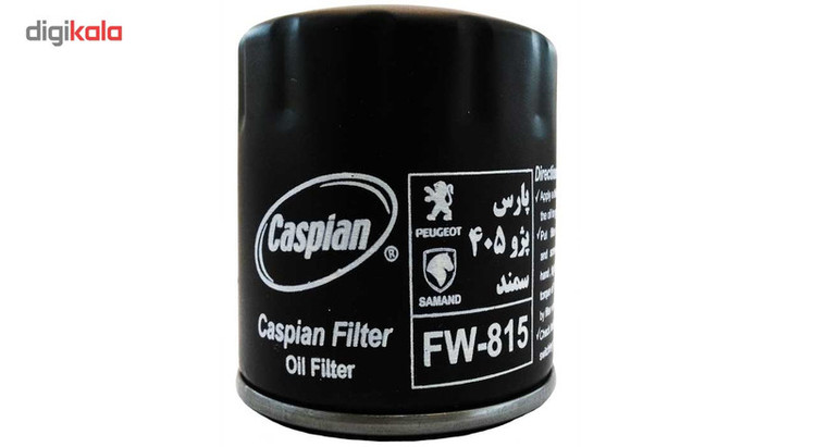 فیلتر روغن خودروی کاسپین مدل FW-815 مناسب برای پژو پارس