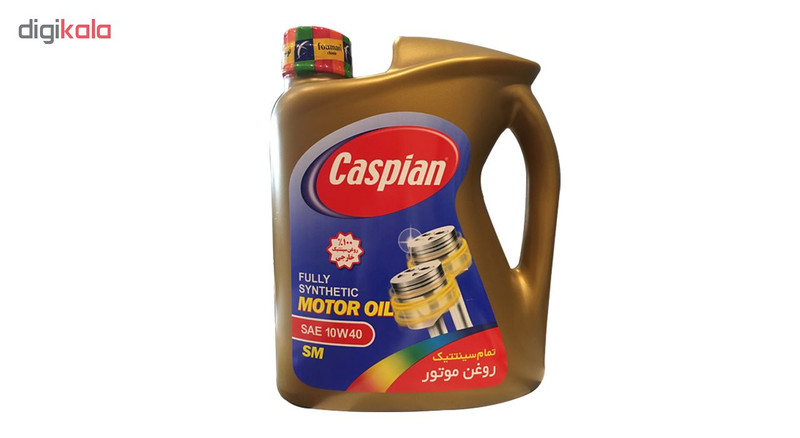 روغن موتور خودرو کاسپین مدل 10W40 حجم 4000 میلی لیتری