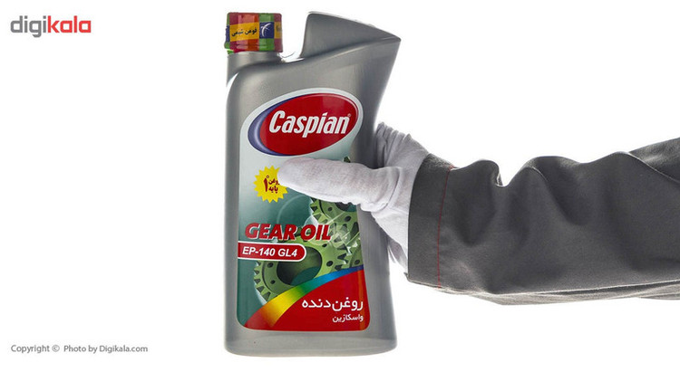 روغن گیربکس خودرو کاسپین مدل EP-140 GL4 حجم 950 میلی لیتر
