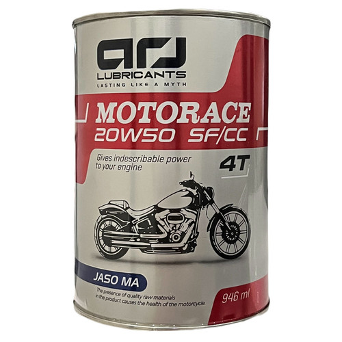 روغن موتور ارج مدل MOTORACE 20W50 SC/FF حجم 946 میلی لیتر