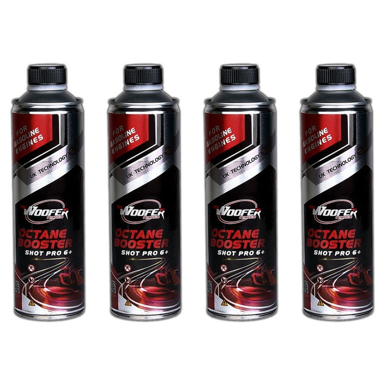 اکتان بوستر ووفر مدل Shot Pro 6 حجم 500 میلی لیتر بسته 4 عددی