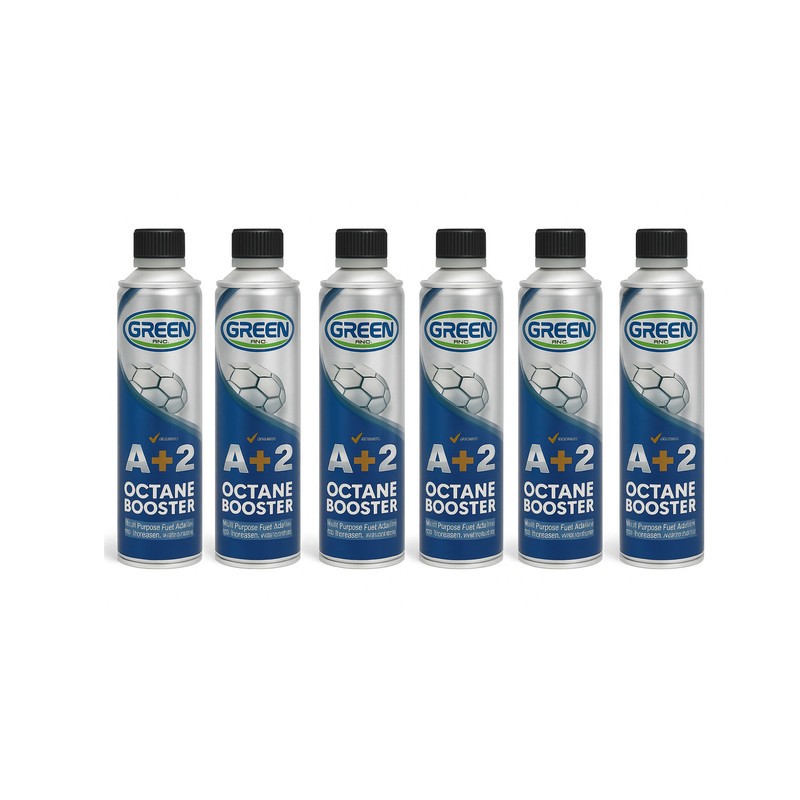 مکمل‌ سوخت خودرو گرین مدل 2+ حجم 380 میلی لیتر بسته 6 عددی