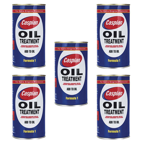 مکمل روغن موتور خودرو کاسپین مدل Formula 1 حجم 300 میلی لیتر بسته 5 عددی