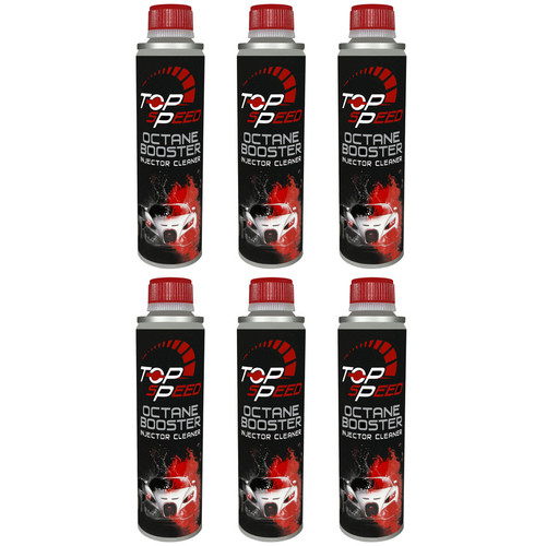 اُکتان بوستر و تمیز کننده انژکتور تاپ اِسپید کد T-20 حجم 300 میلی لیتر بسته 6 عددی