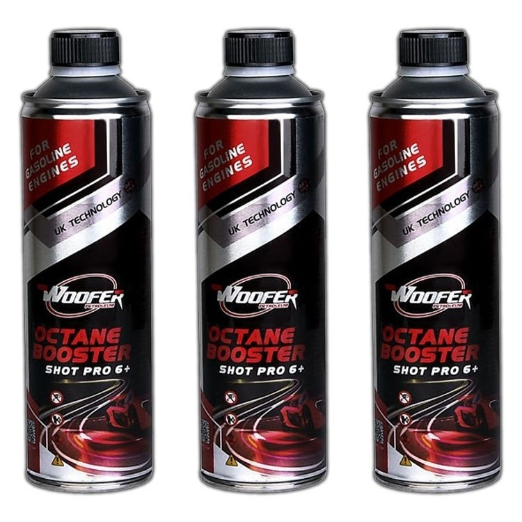اکتان بوستر ووفر مدل Shot Pro 6 حجم 500 میلی لیتر بسته 3 عددی