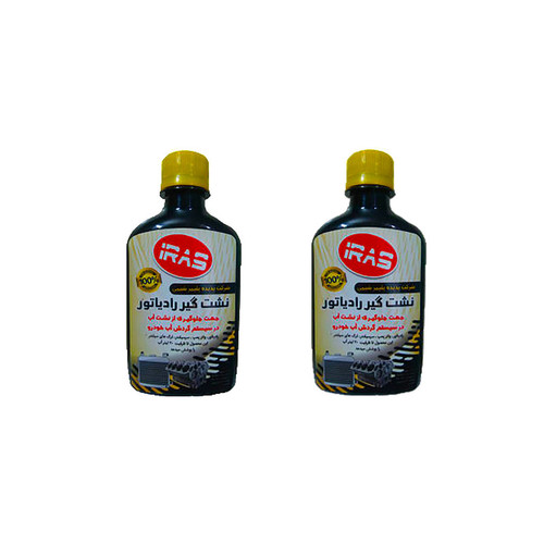 نشتی گیر رادیاتور خودرو ایراس مدل 22S حجم 250 میلی لیتر بسته دو عددی